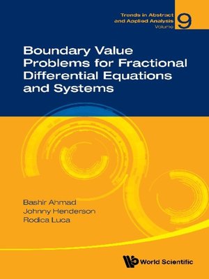 cover image of Boundary Value Problems For Fractional Differential Equations and Systems